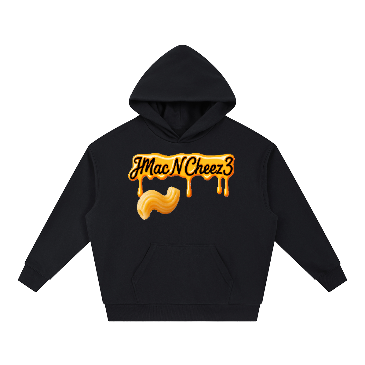 Cheez3 Essential Boxy Heavyweight Drop-Shoulder Hoodie