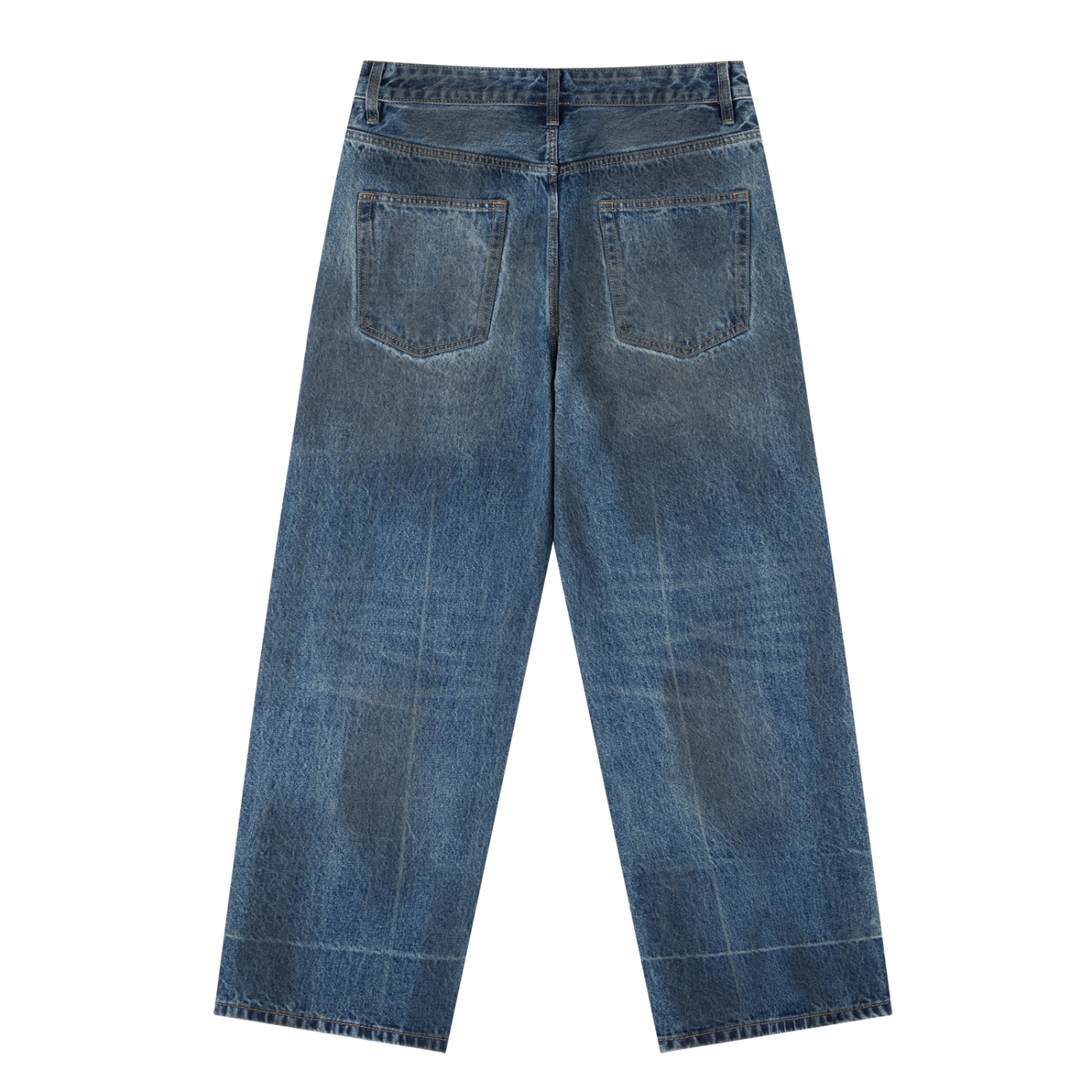 Cheez3 Vintage Wash Baggy Denim Jeans