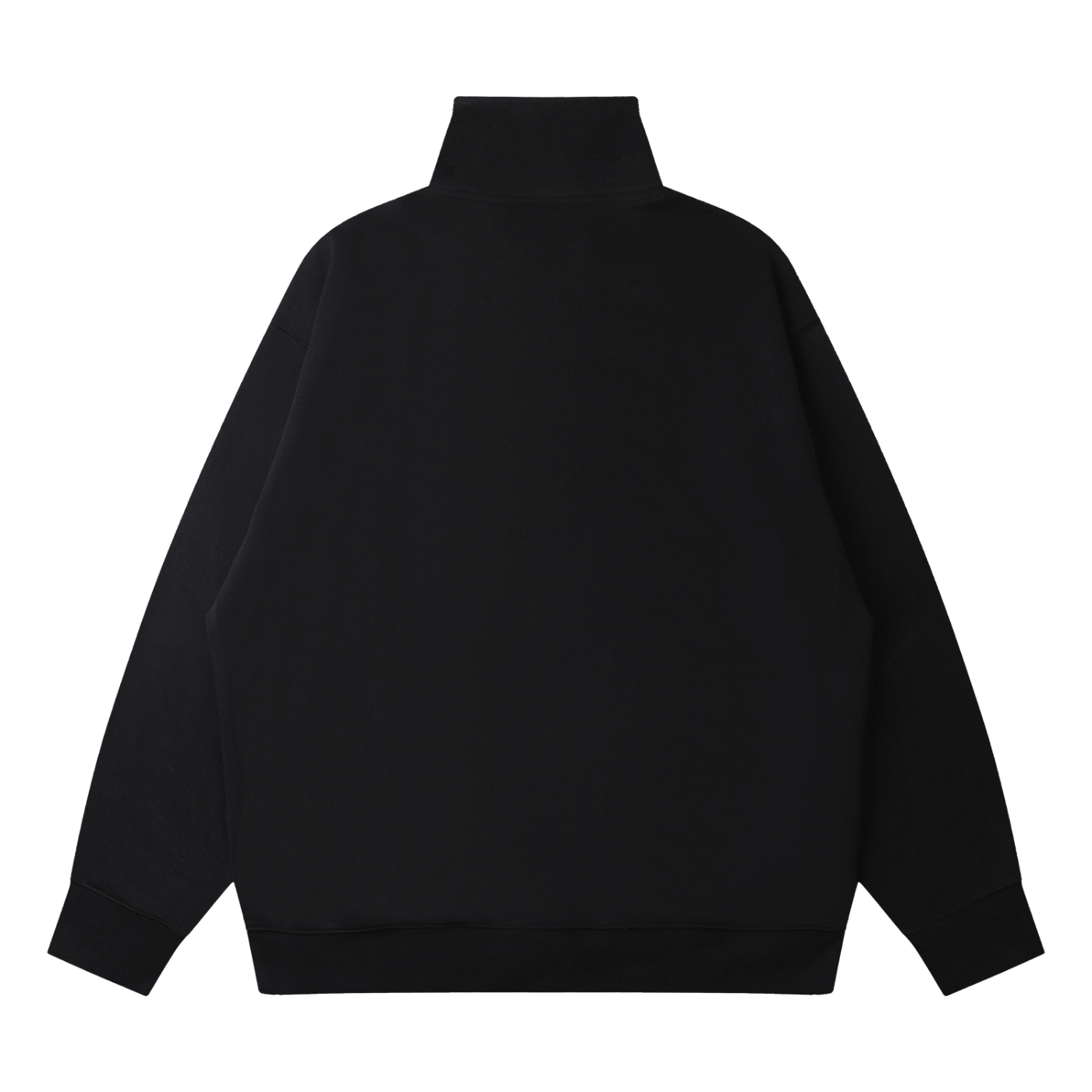 Cheez3 Quarter-Zip Drop Shoulder Sweatshirt