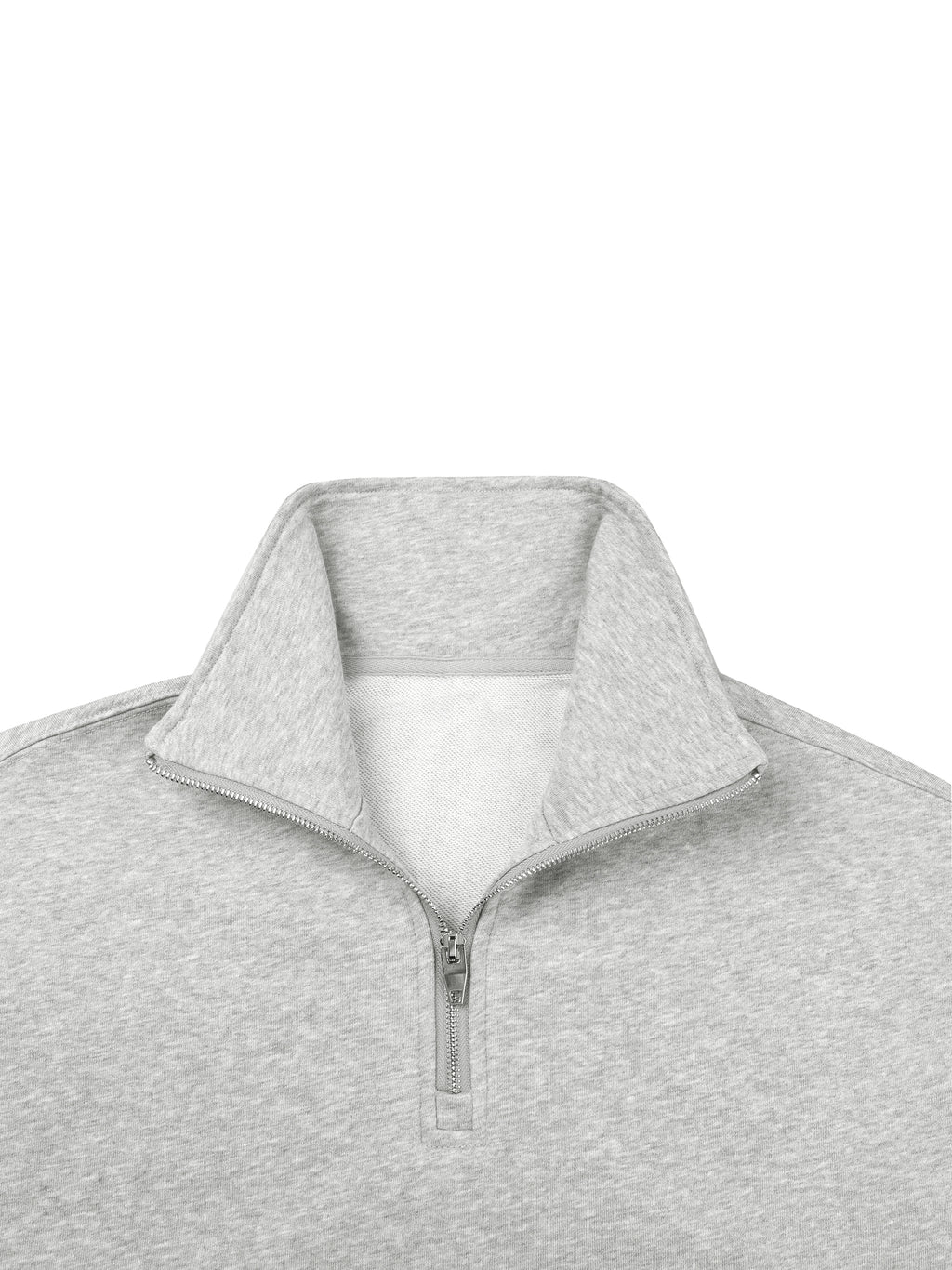 Cheez3 Quarter-Zip Drop Shoulder Sweatshirt