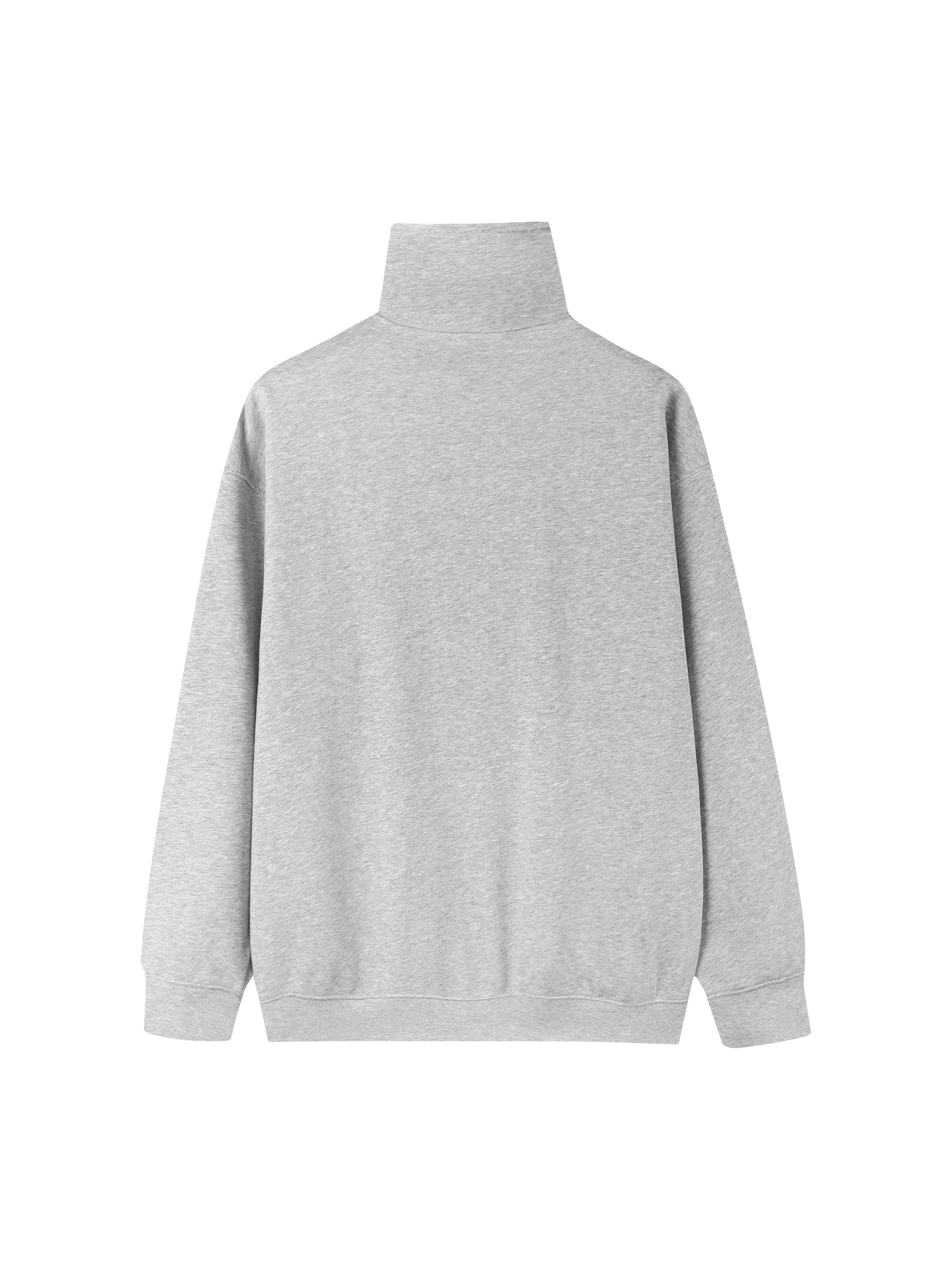 Cheez3 Quarter-Zip Drop Shoulder Sweatshirt