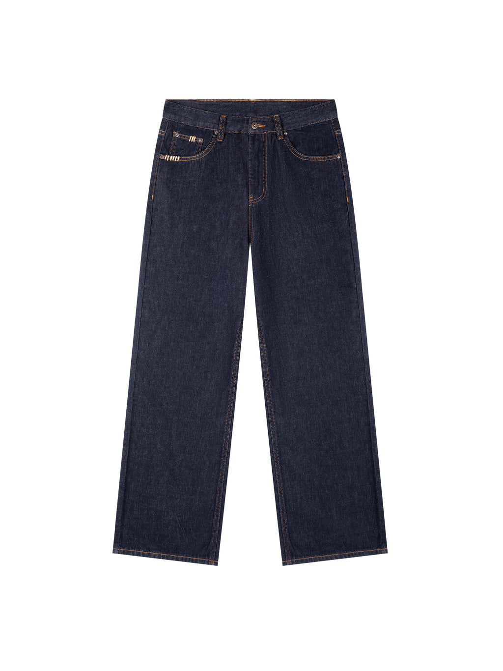 Cheez3 Heavyweight Straight Leg Denim Jeans