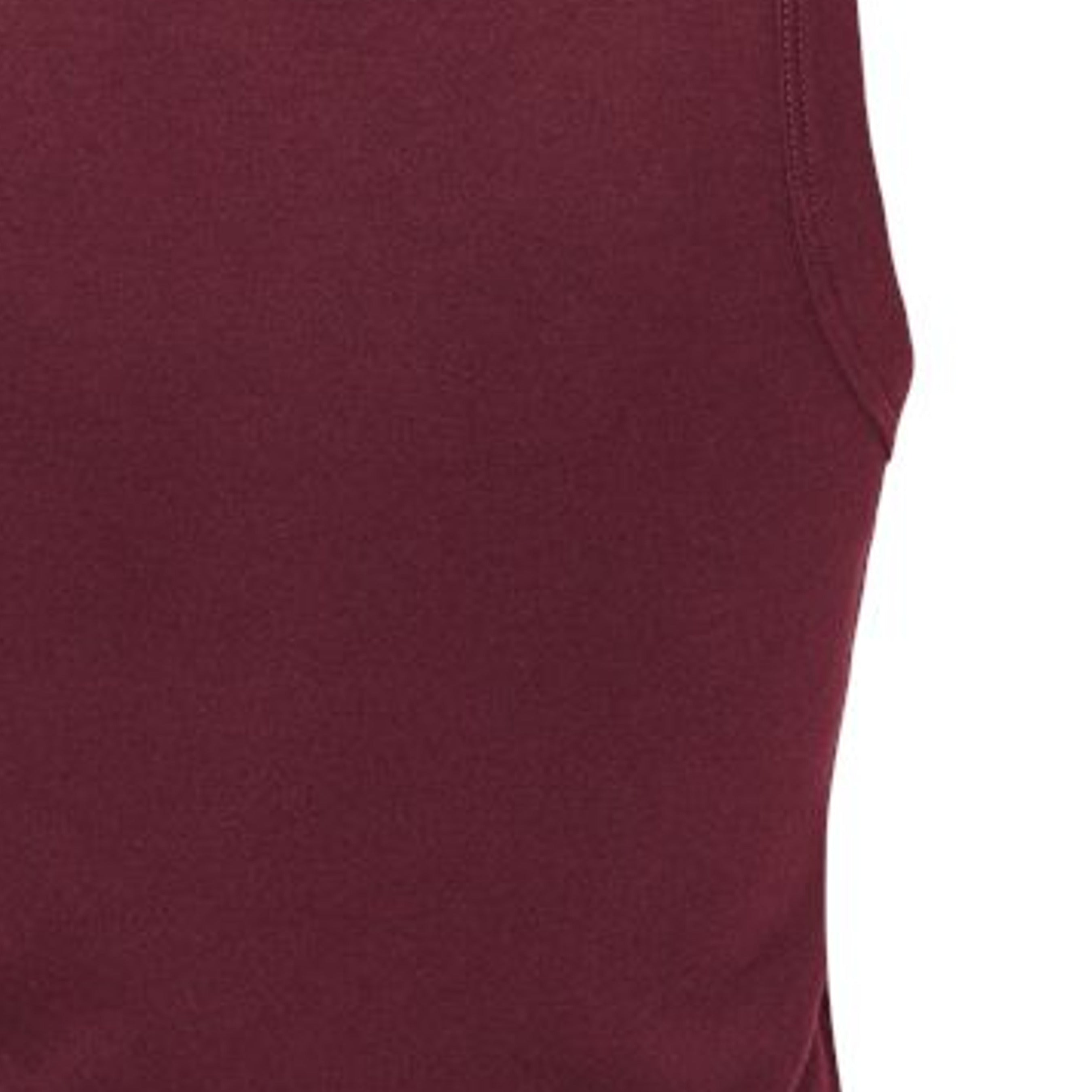 Solid Maroon Blend - 1019 - BACK